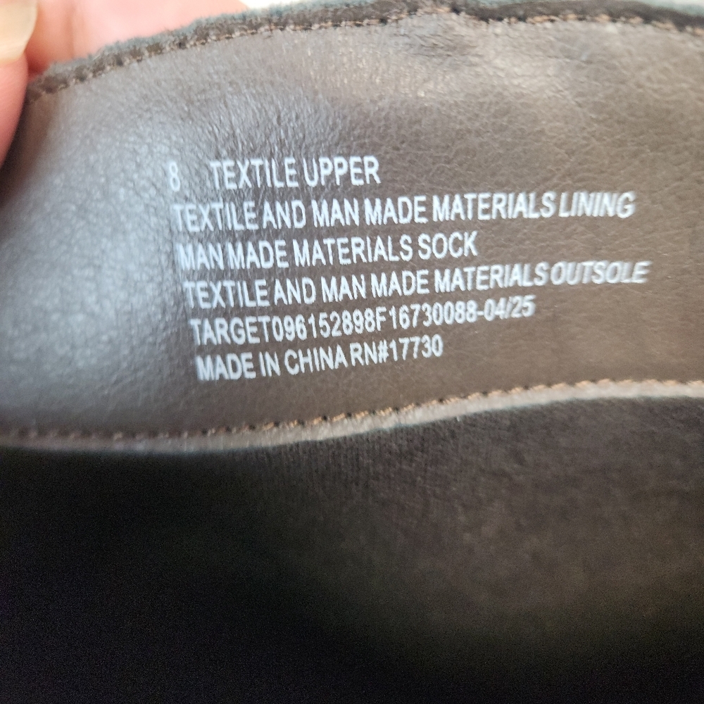 Universal Thread Patsy Fringe Boots Brown Womens 8 - image 3